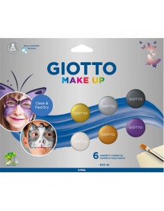 SET 6 OMBRETTI COSMETICI 5 ML. GIOTTO MAKE UP COLORI...