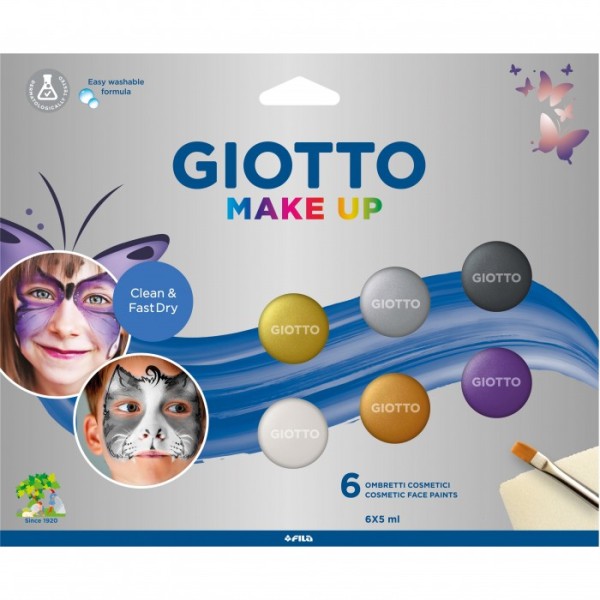 SET 6 OMBRETTI COSMETICI 5 ML. GIOTTO MAKE UP...