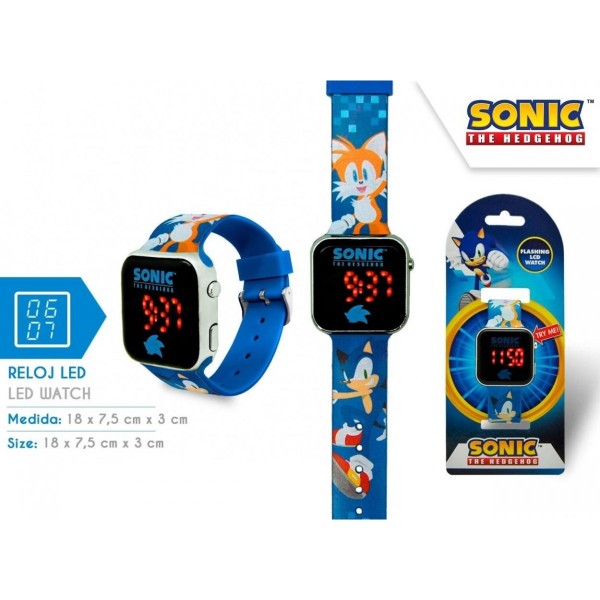 Sonic | Orologio da Polso Led Sonic Bambino Bimbo