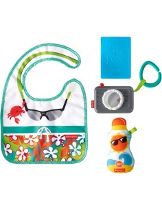 Set Gioco Baby Turista Fisher Price Tiny Tourist Gift Set