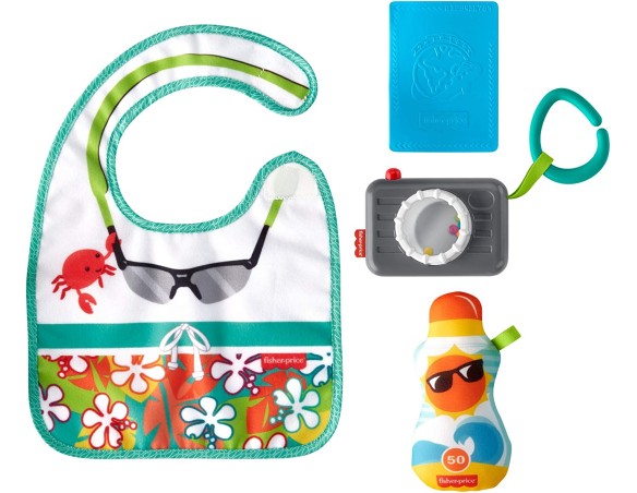 Set Gioco Baby Turista Fisher Price Tiny Tourist Gift Set