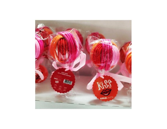 Lecca Lecca Con Elastici colorati Tinta unita kiss collection