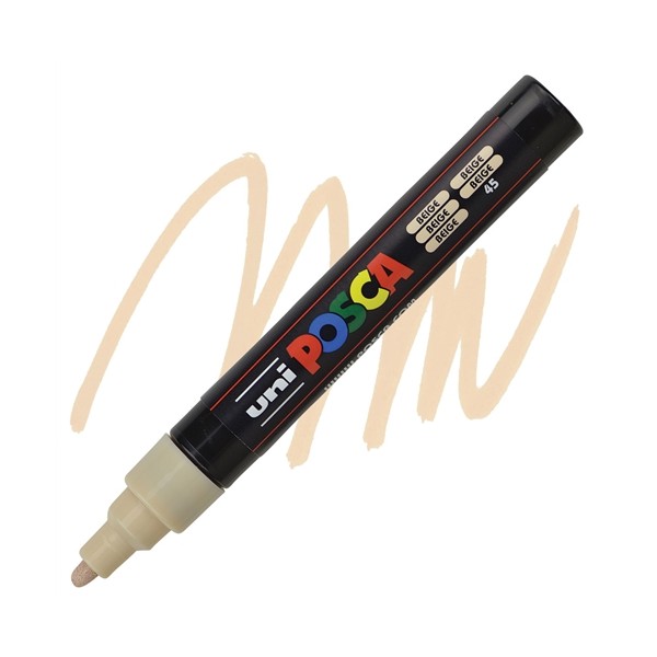 PENNARELLO UNI POSCA UNIPOSCA MM.2,5 PC5M BEIGE...