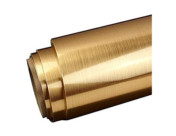 Rotolo Metal 70cm x2.5 mt oro
