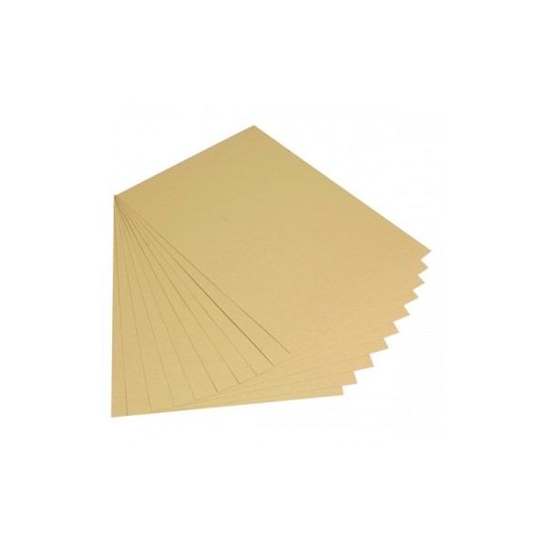 Cartoncino vivaldi A3 280gr oro metal su bianco