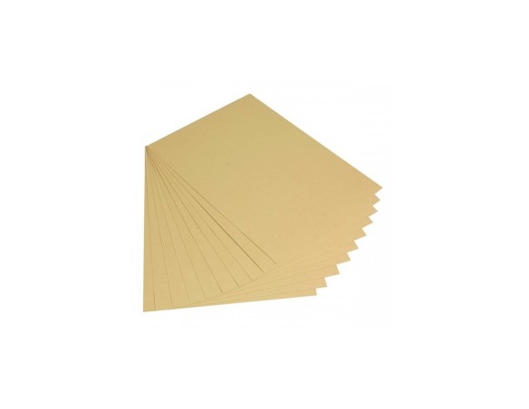 Cartoncino vivaldi A3 280gr oro metal su bianco