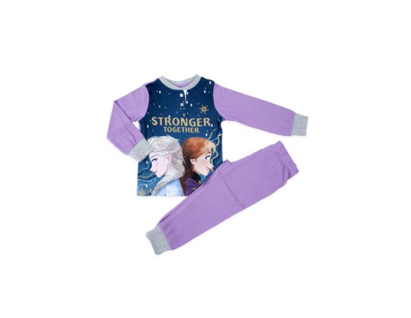 PIGIAMA MANICA LUNGA BIMBA FROZEN cotone E EV2080.100B