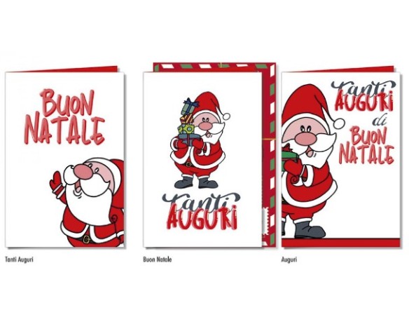 BIGLIETTO NATALE LETTERING 40631