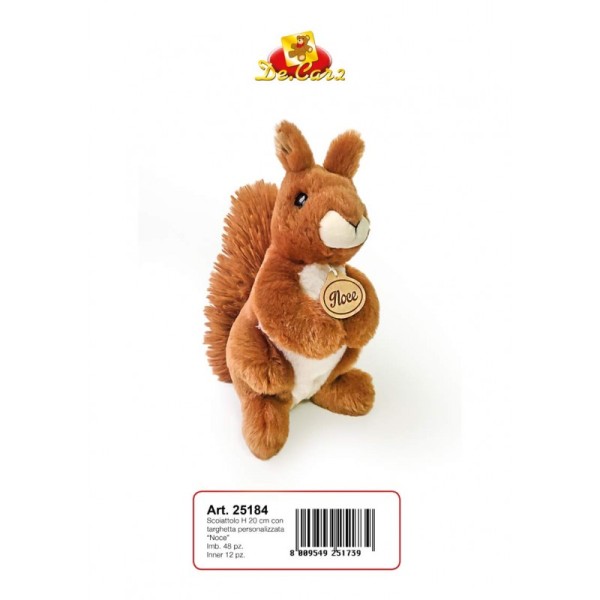 Peluche Scoiattolo 20cm