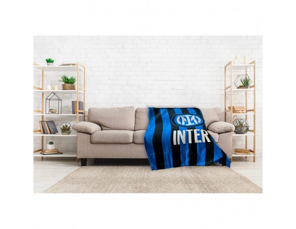 Inter | PLAID IN PILE INTER ufficiale 120x150 cm W555