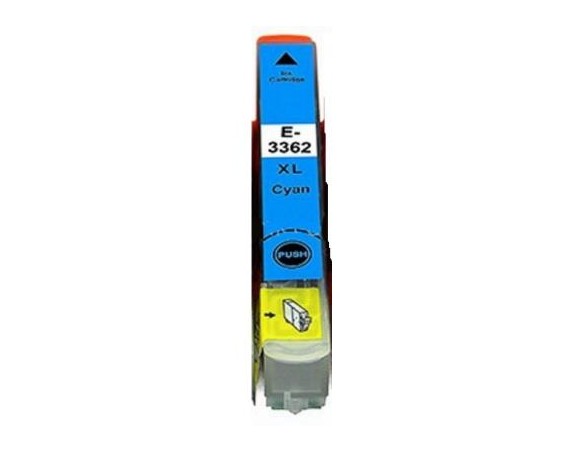 CARTUCCIA EPSON COMPATIBILE 3362 ciano CARTUCCIA COMPATIBILE "SERIE ARANCIA"VERSIONE XL EPSON T3362 C TREND X XP530 (8,9 ML)