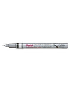Marcatore paint mfp10 argento pentel punta conica extra fine