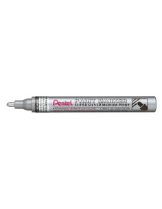 Marcatore paint mmp10 punta media vernice argento pentel