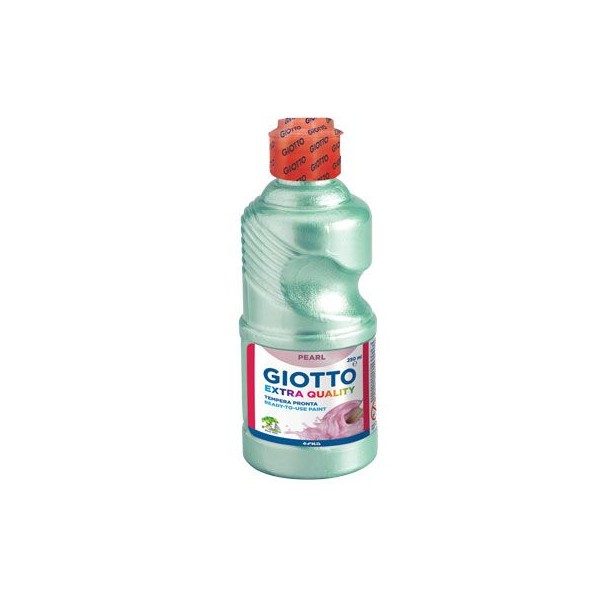 TEMPERA PRONTA perlata perlato verde chiaro 250 ml