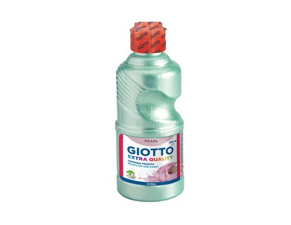 TEMPERA PRONTA perlata perlato verde chiaro 250 ml