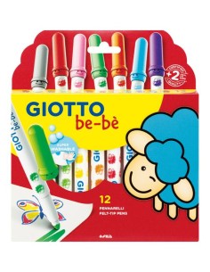 COLORI PENNARELLI GIOTTO BEBE' 12 SPIRITO