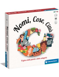 Clementoni- Nomi, Cose, Città Tavolo, società per Tutta...