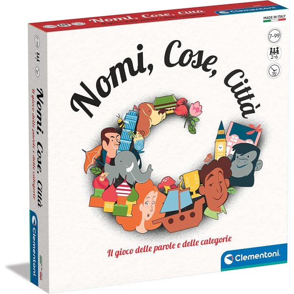Clementoni- Nomi, Cose, Città Tavolo, società...