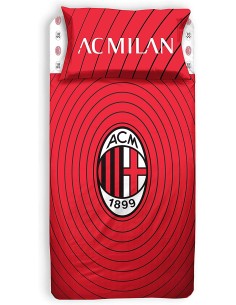 Completo Letto Lenzuolo A.C. Milan| 1 Piazza |  Prodotto...