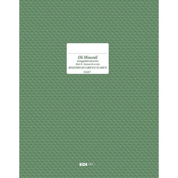EDIPRO - E2627 - Registro carico scarico oli...