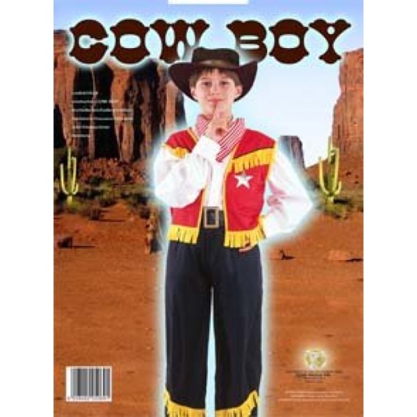 COSTUME COW BOY TAGLIA M - L 61023