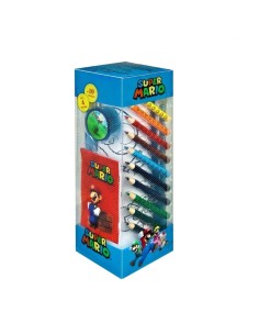 Set Cancelleria 35 Pz In Torre SUPER MARIO