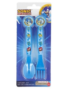 SET DUE POSATE SONIC IN PLASTICA RIGIDA