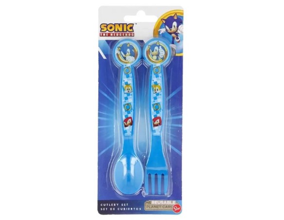 SET DUE POSATE SONIC IN PLASTICA RIGIDA