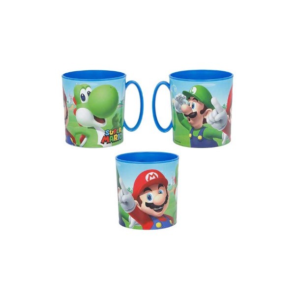 TAZZA SUPER MARIO 350 ML IN PLASTICA 2 MIN MAX...