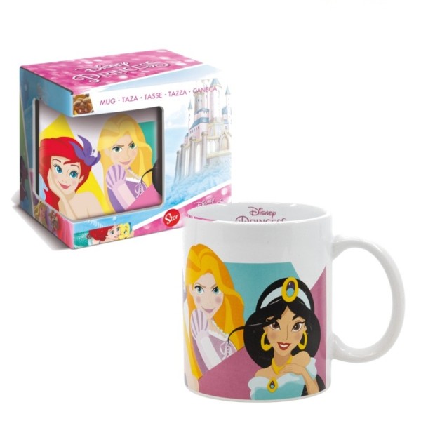 TAZZA PRINCESS PRINCIPESSE IN CONFEZIONE REGALO...