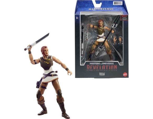 Masters of the Universe - Masterverse Revelation Personaggio di Teela, Giocattolo per Bambini 6+Anni, GYV15