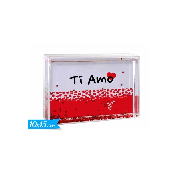 PORTAFOTO rettangolare 10X15CM san valentino