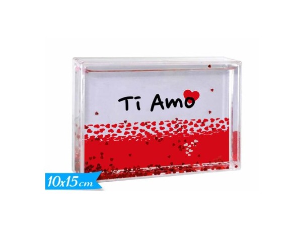 PORTAFOTO rettangolare 10X15CM san valentino