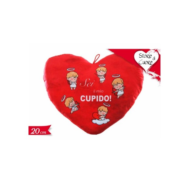 CUSCINO CUORE 20CM amore san valentino