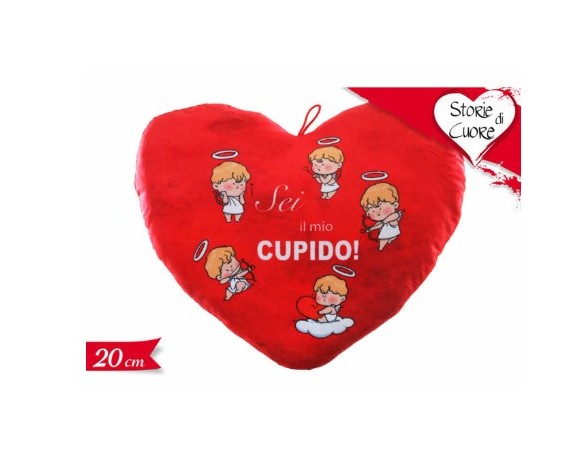 CUSCINO CUORE 20CM amore san valentino