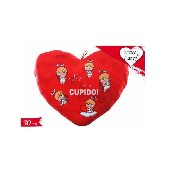 CUSCINO CUORE 30CM amore san valentino