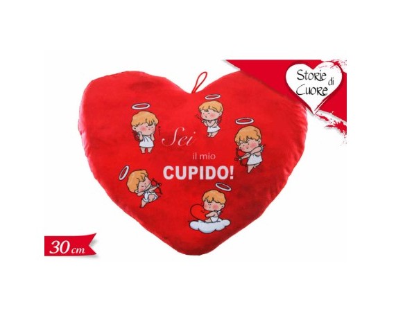 CUSCINO CUORE 30CM amore san valentino