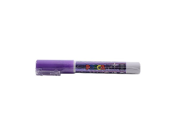 PENNARELLO UNIPOSCA FINE GLITTER VIOLA PC1ML UNI POSCA