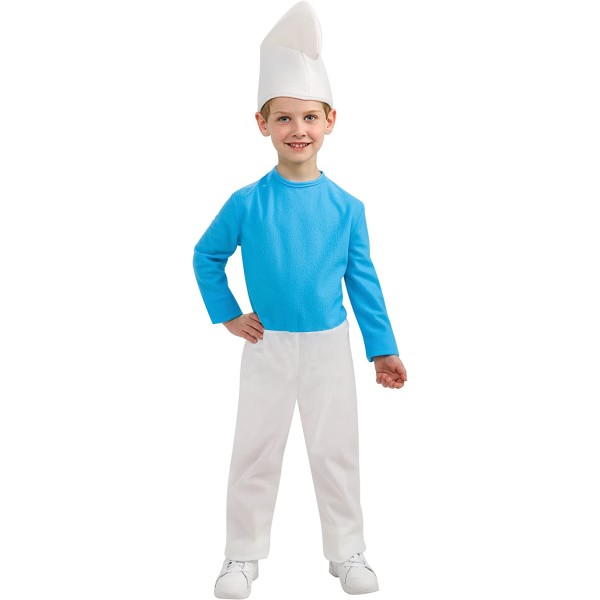 Costume Vestito puffo puffi maschietto bimbo...