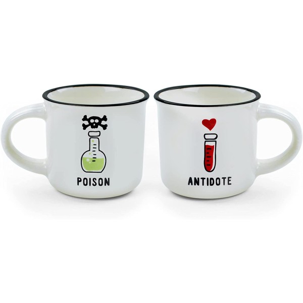 Legami MM0007, Espresso For Two, 2 Tazzine da...