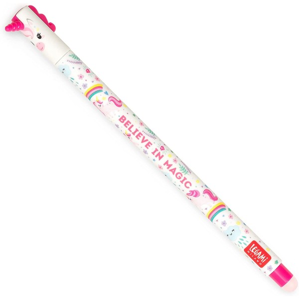 Legami - Penna Gel Cancellabile, unicorno Sfera...