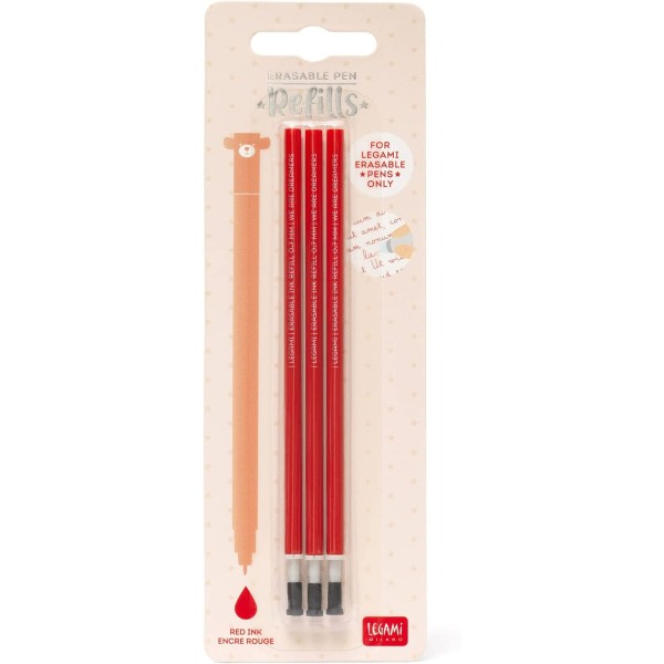 Legami - Refill per Penna Gel Cancellabile, Set...