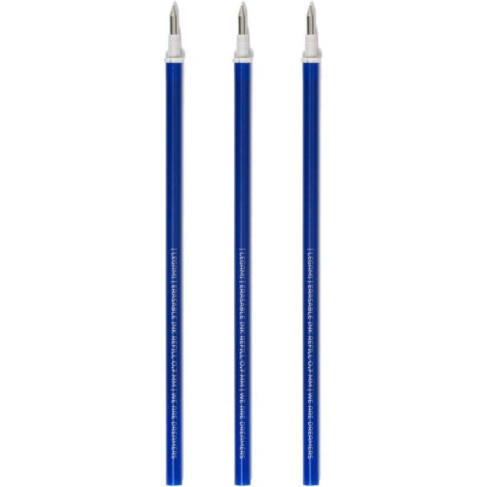 Set 3 penne gel cancellabili - blu, nero e arancione - per bambini - biro  Legami 