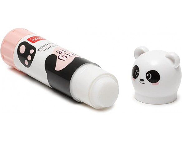 Legami - Colla Stick, Hug Me, 2x8,3 cm, a Base d'Acqua, Panda, per Incollare su Carta, Lavabile, Priva di Sostanze Tossiche, a 