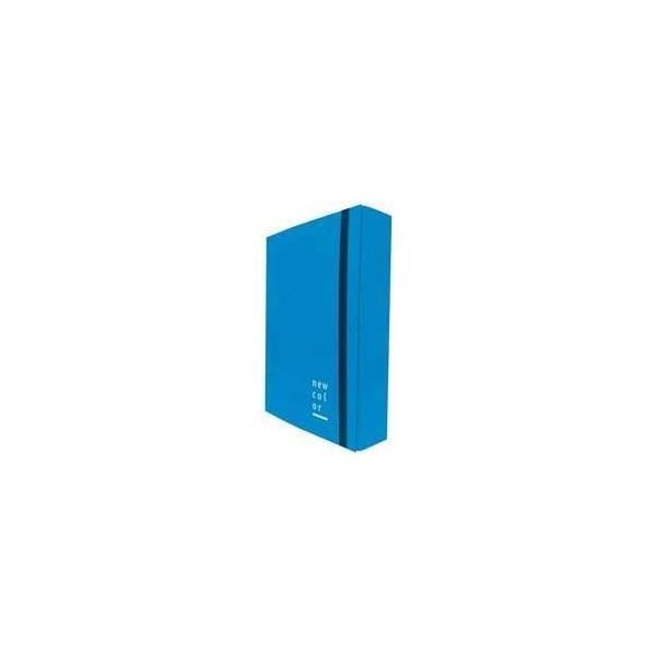 PORTAPROGETTO DA 10 CM lucido BLU AZZURRO