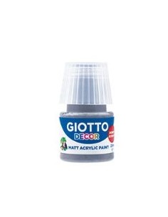 Tempera acrilica 25 ml grigio scuro fila decor