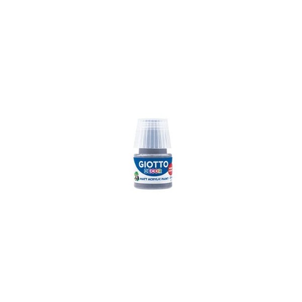 Tempera acrilica 25 ml grigio scuro fila decor