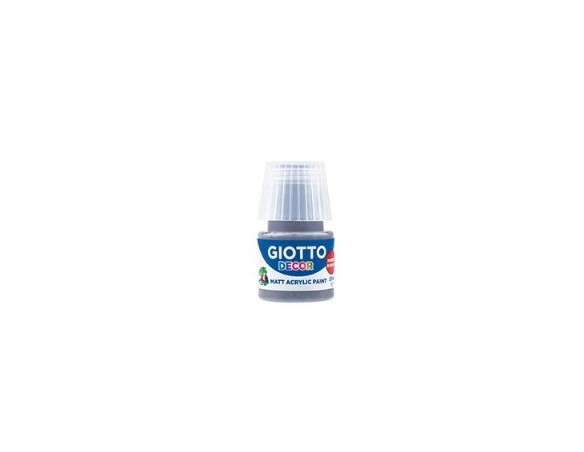 Tempera acrilica 25 ml grigio scuro fila decor