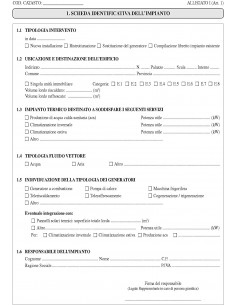 LIBRETTO DI IMPIANTO CLIMATIZZAZIONE E2621 2