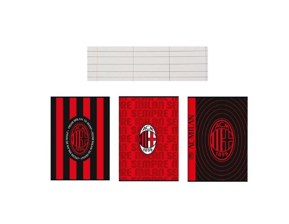 QUADERNO MILAN Rigo A Prima e seconda elementare UFFICIALE MAXI